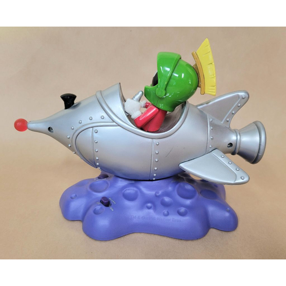 Marvin the Martian Talking Alarm Clock, *works* - Picture 5 of 11